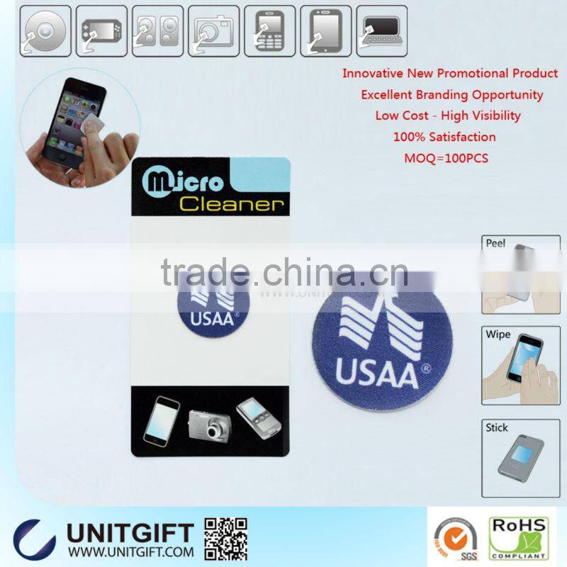 Cleaning phone screen with custom logo mobile phone lcd screen cheap phone screen cleaner