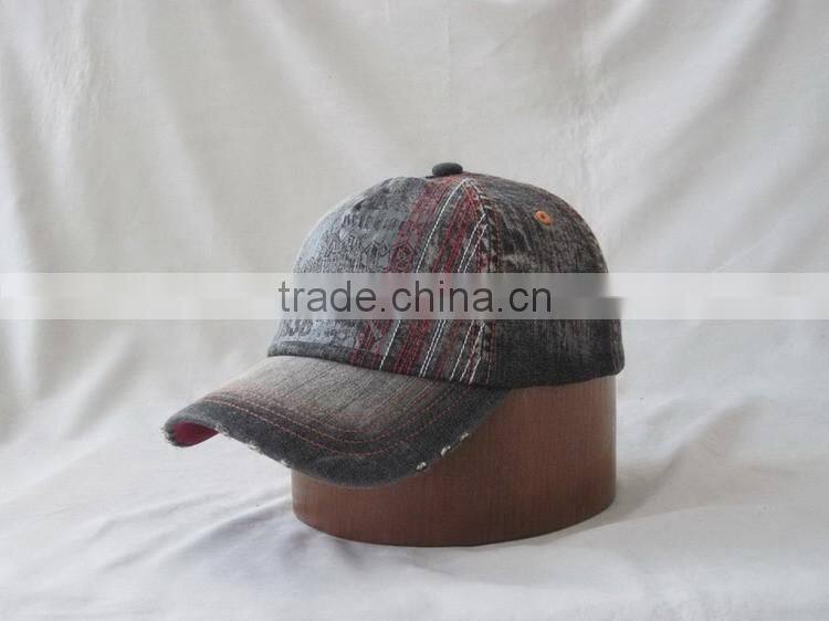 korean two color baseball cap