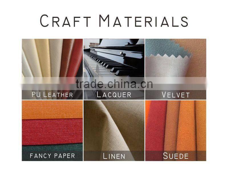 Luxury stamping logo raw material empty jewelry box custom premium jewelry boxes