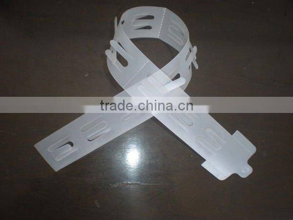 Plastic clip strips