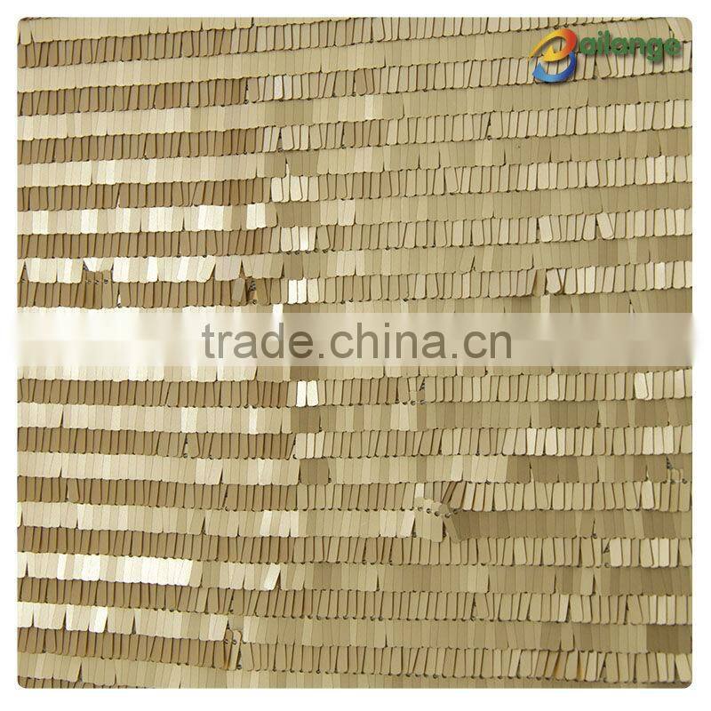graceful popular design high selling guangzhou wholesale metallic yarn sequined fabric
