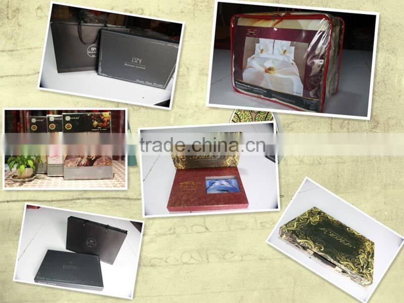 vivid lotus flower pure cotton 3d reactive printed bedding set