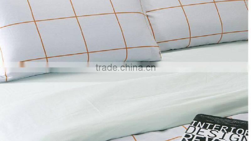 100 Polyester Brushed Microfiber Pigment Printed Bedding Set,Microfiber Duvet Cover Set