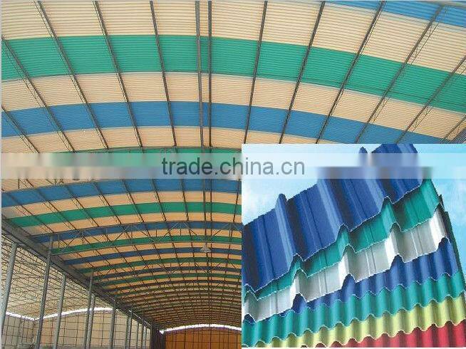 3 layer UPVC composite Anti corrosion roof tile