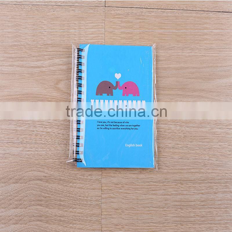 Cute Cheap Blank Spiral Notebook/Portable Small Writing Note Books For Student