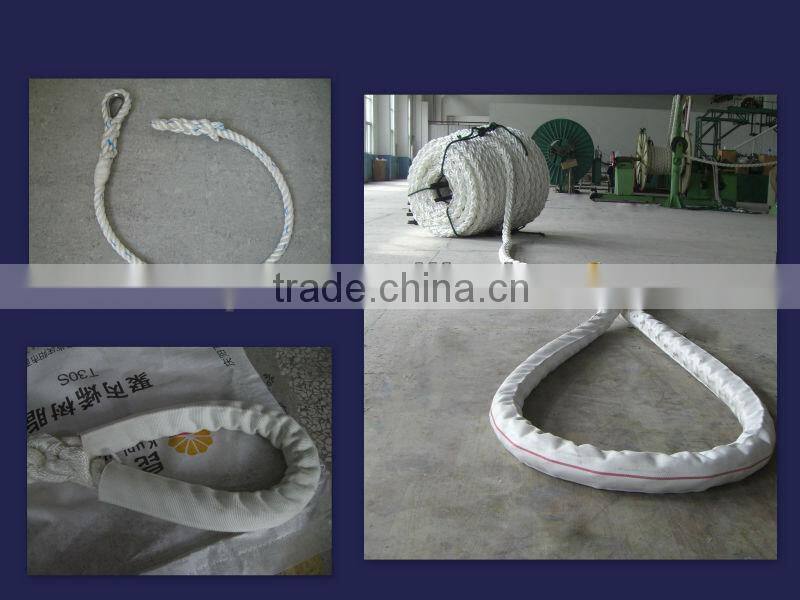 3-strands PP rope/12mm pp rope/pp danline rope