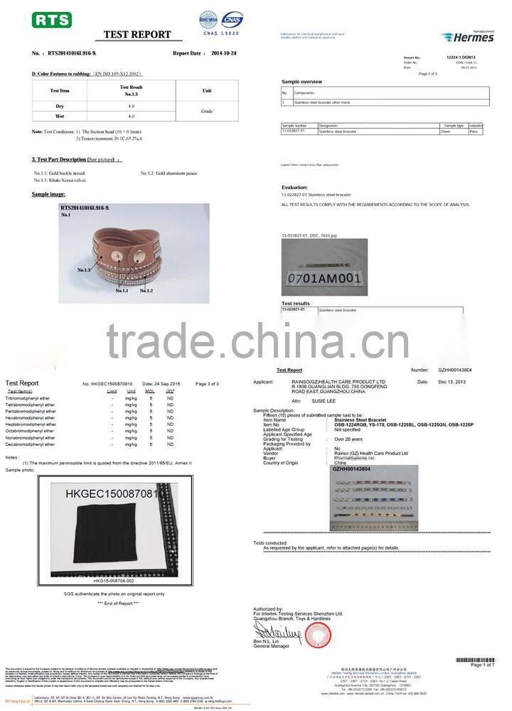 Chameleon Wholesale Jewelry Ceramic Steel Combination Stacked Ring Set