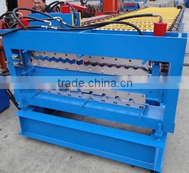 Aluminum Roof Sheet Double Layer Cold Roll Forming Machine