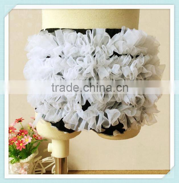 Stock Girls Bloomer Turquoise Ruffle Photo Prop Style Kids Diaper Cover Bloomer