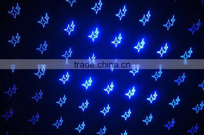 (L8650B)Blue Animation Twinkling Laser Light/Laser Dance Lighting
