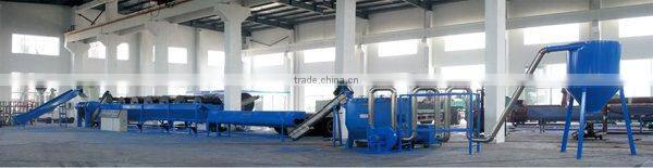 PP PE film and woven bag washing line