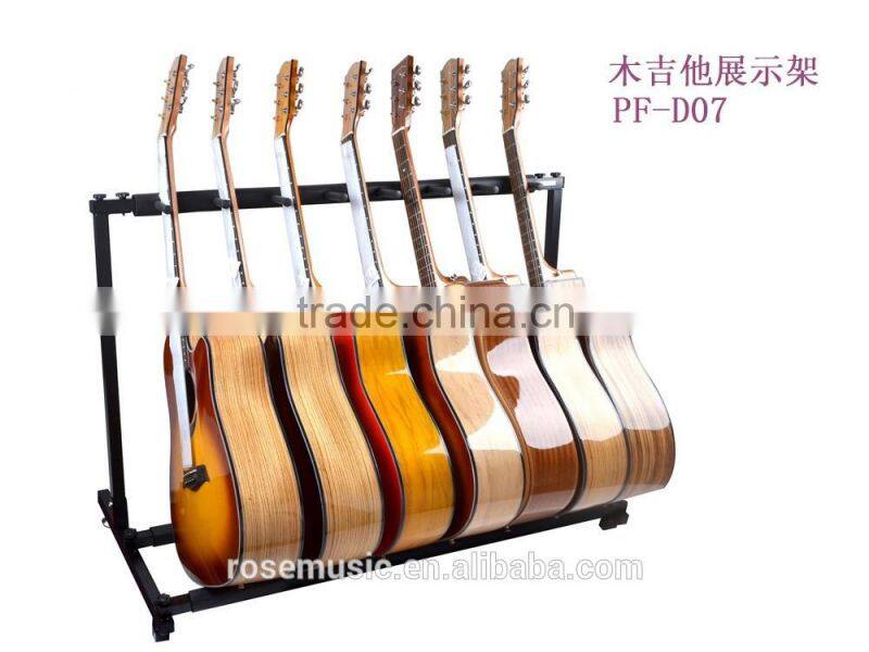 Guitar 7pcs show stand from China guitar factory(PF-D09)