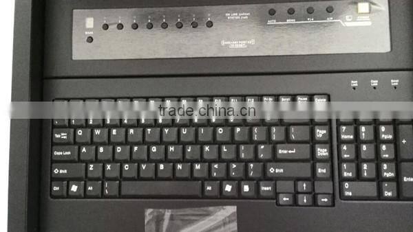 17 inch 8-port LCD consle drawer ednse KVM