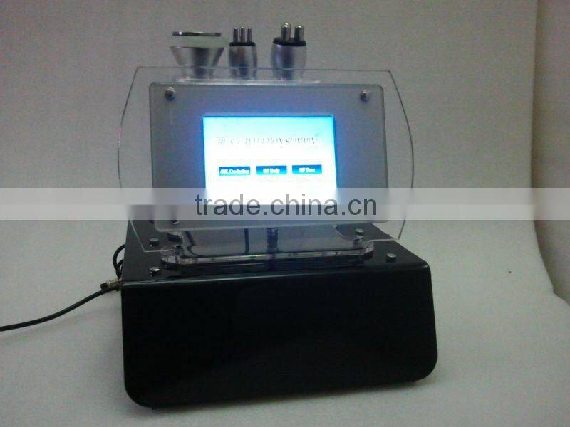 Top quality tripolar bipolar 3in1 5mhz rf cavi machine