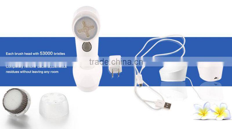 Home Use Skin Renew Scrubber Facial Cleaning Ultrasonic Scrubber