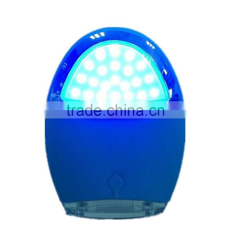 LED Light Vibration Face soft slicon Brush/Bubble-free Cleansing Gel