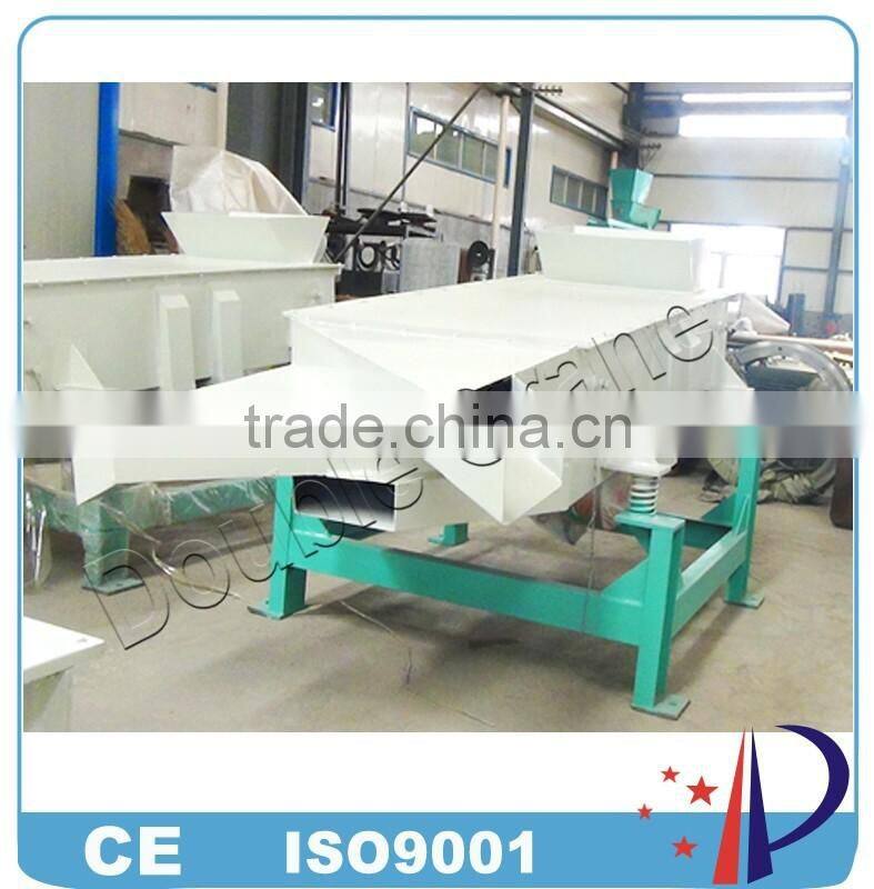 2015 Double Crane Chicken feed Pellet vibrating screen