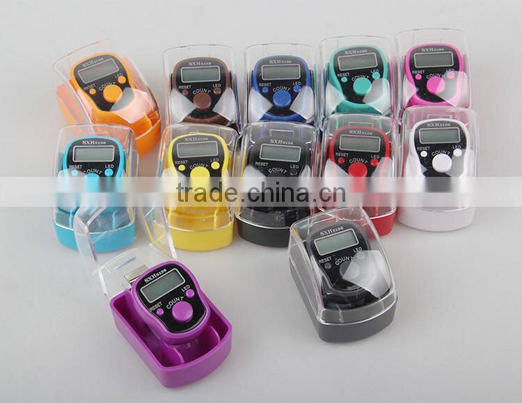 Hot Sell Mini Manual Tally LED Digital Tally LED Counter Tally Counter Ring
