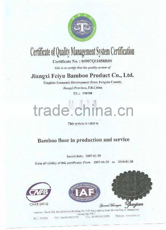 Tiger Strand Woven Bamboo Flooring/CE