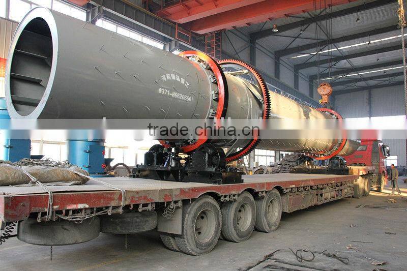 Reliable quality three cylinders rotary dryer professional manufacturer