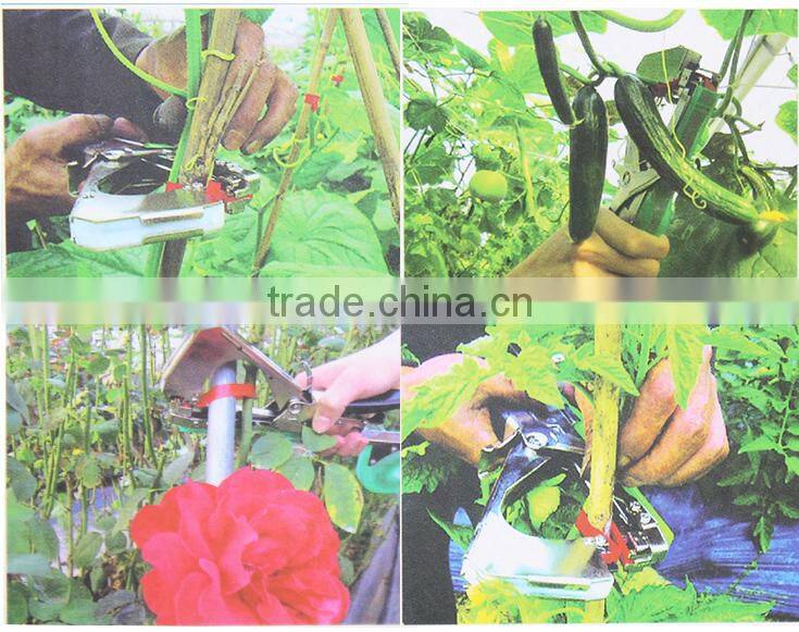 iLot Agriculture Tape Tool Hand Tying Machine for Fruit Vegetable Vine Tomato Metal