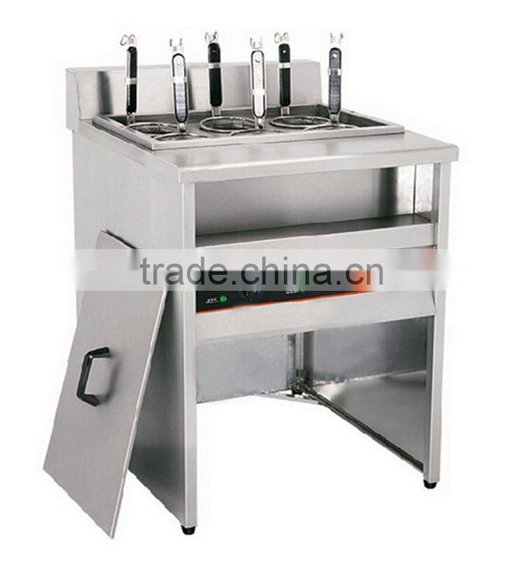 6 Baskets Electric Noodle Cooker With High Output