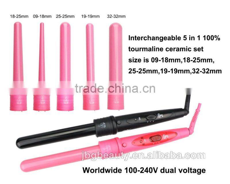 Super September Purchasing ! popular curling iron oven with 5 in 1 curling wand