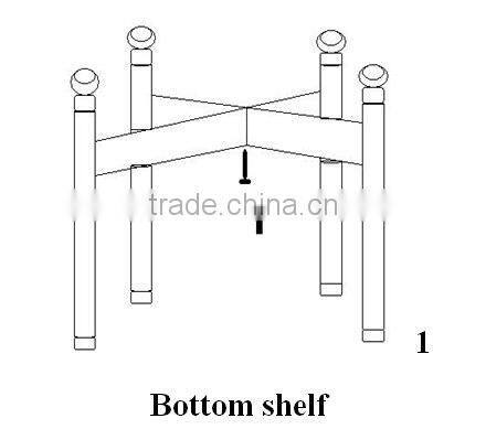 Removable Wooden Folding Tray Table