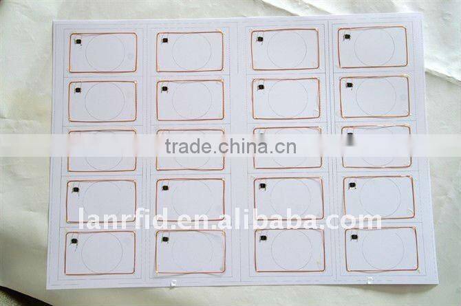 HF 13.56mhz contactless Rfid inlay