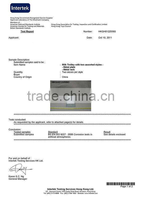 Fold up Linen Roll Cage for Laundry Sector