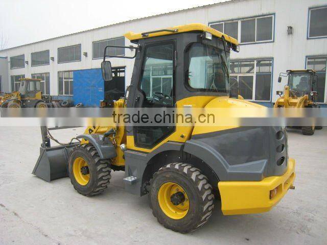 Small Garden Tractor Loader CS910J with Pallet Fork, CE Certificate