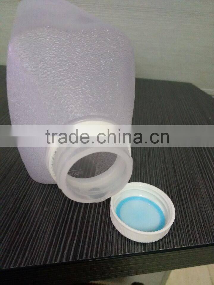 OEM Blow Molding plastic HDPE milk bottle Square Plastic Juice Bottle for sale