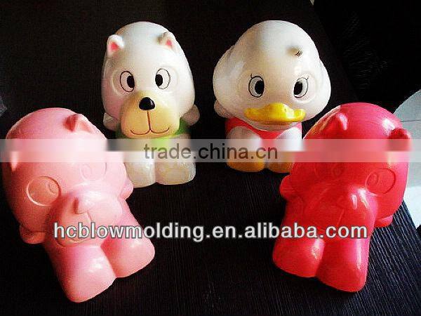 OEM plastic money box white piggy bank plastic HDPE coin bank ,money bank