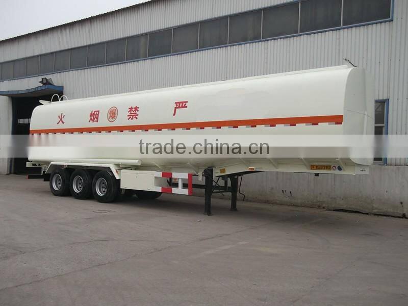 Used 3axles 20m3 oil tank mercedes trailer truck and oil tank semi trailer for sale