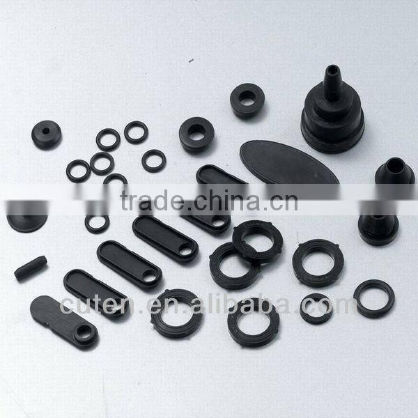 Charming Debossed rubber finger rings