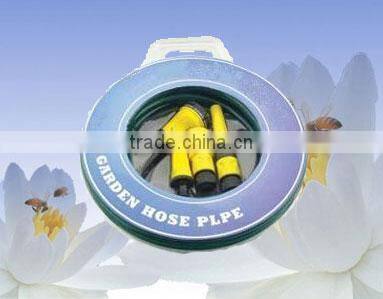 10m PVC hose with 4-way nozzle