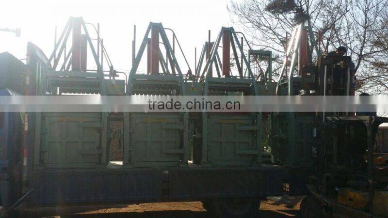 YC-10T hydraulic vertical baler press used for Herbal,mini hay baler