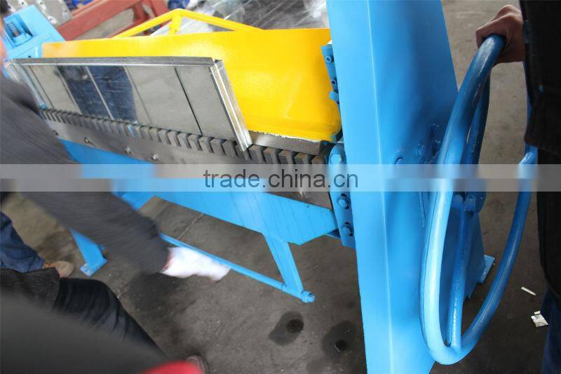 small bending machine, TDF duct manual folder for HVAC, hand press brake
