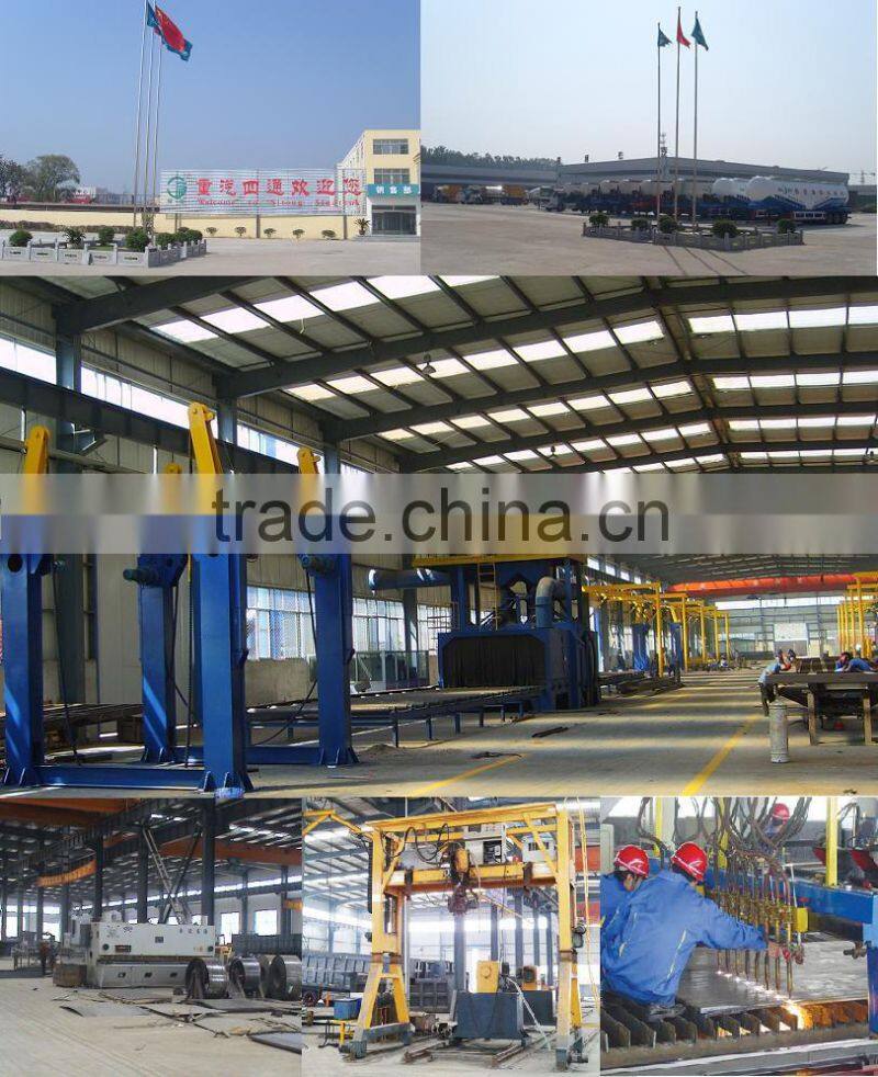 3 axle high quailty wood trailer , log trailer , tractor trailer for hot sale