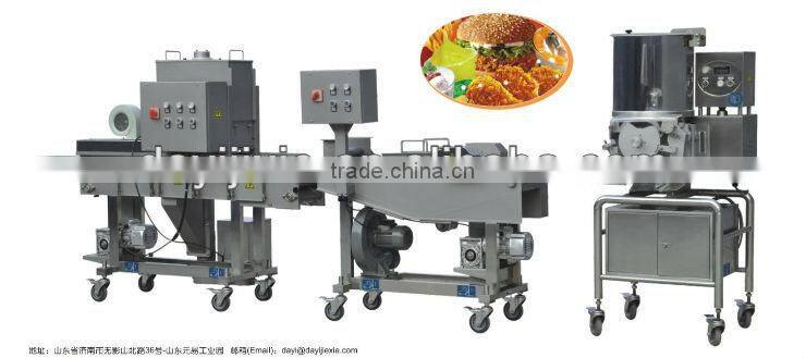 Automatic Hamburger meat patty/pie Process Line -- Jinan DaYi Extrusion Machinery