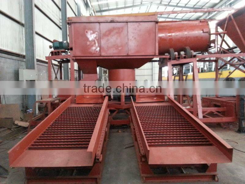 Hot sale new designed portable pulsating gold sluice box for mining gold