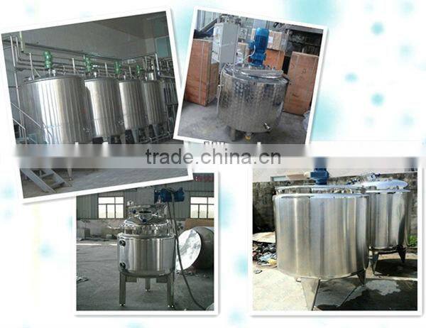 SS304 jacketed agitated tank