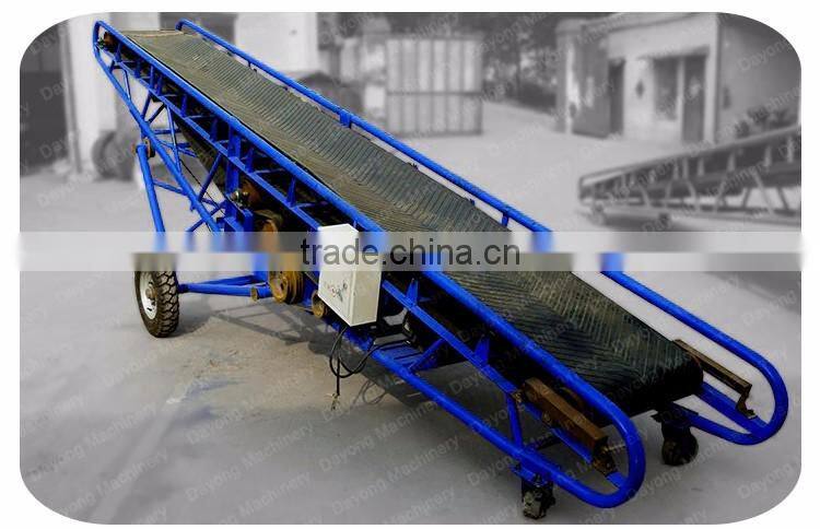 Heavy Duty Steel Belt Conveyor System For Construction