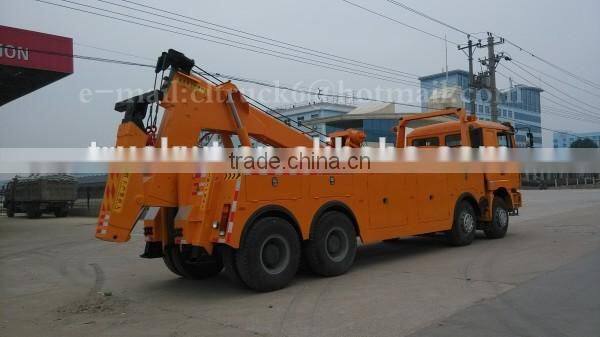 336hp 8*4 SHACMAN Heavy Duty Wrecker 30ton
