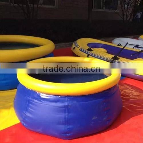 pvc vinyl knitted inflatable fabric for inflatable swimming pools