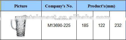 wholesale 1 pitcher 6 glasses beer pitcher, beer pitcher ice holder