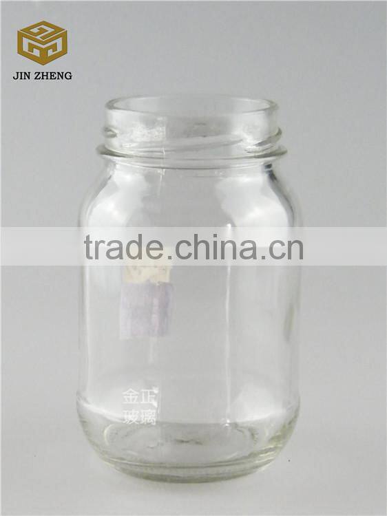 380ml Pickles Glass Jar, Jam Glass Bottle
