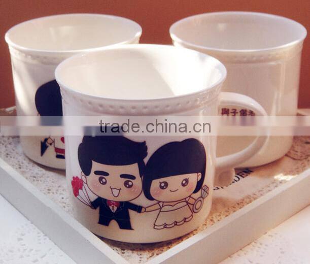 Supply fashion cute discoloration Cup / coffee mug (320ml)