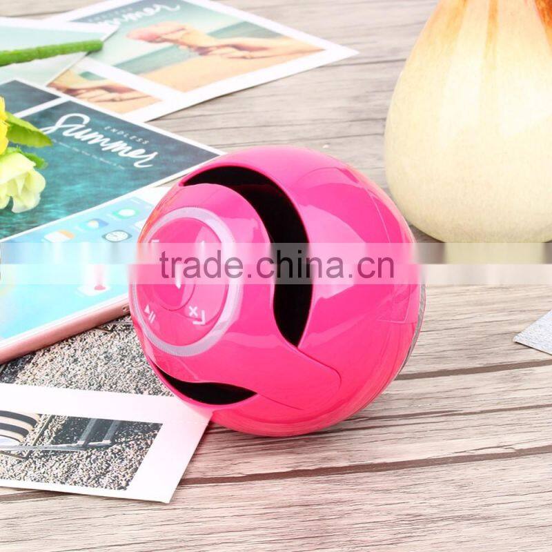 2017 New products mini portable bluetooth speakers with fm radio