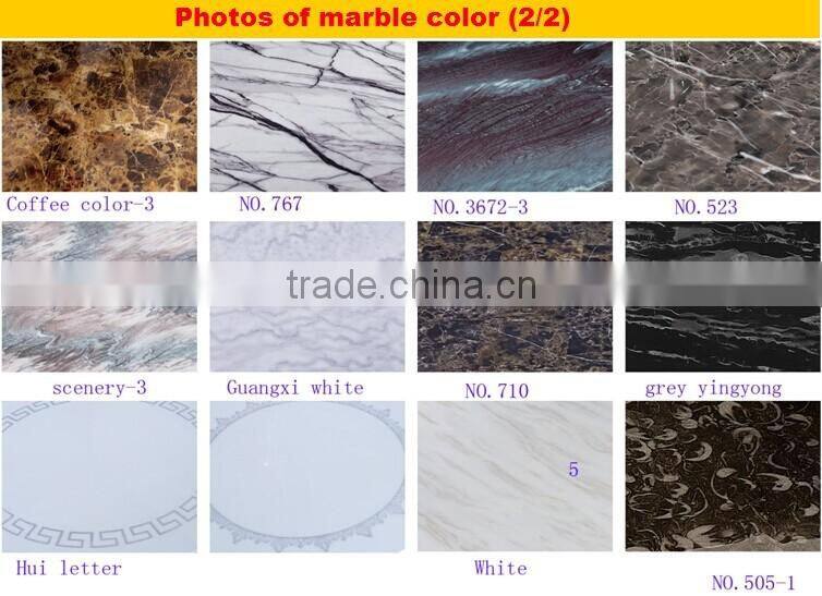 Promotion Modern dinning room furniture restaurant round glass table and chair AH6667-2
